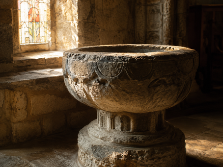 baptismal font