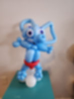 Blue elephant