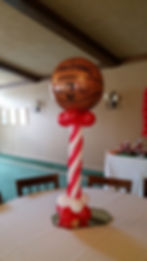 Basketball centerpiece