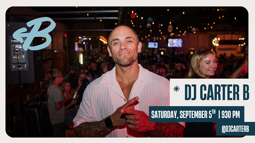 Bar West After Dark: DJ Carter B