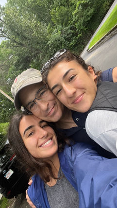 My wonderful daughters Thanksgiving 2023 outside Sacred Heart Church. Hannah Aghassi 21, University of Tampa and Sophia Aghassi my eldest Daughter 23, American University.