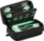 Thumbnail: Casemaster Plazma Pro Dart Case Black with Phone Pocket 2.0