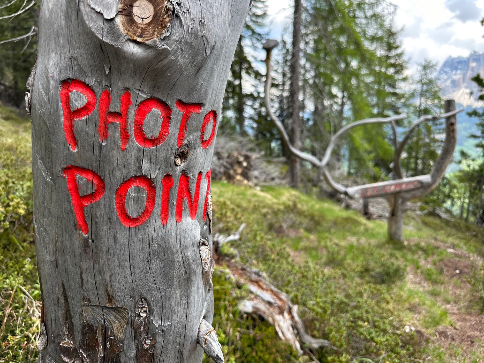Les Cordes via ferrata. With mountain guides Dolomites South Tyrol