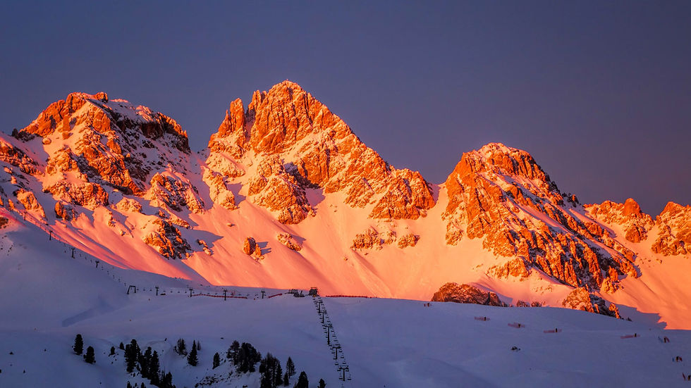 Enrosadira: The Magic Glow of the Dolomites