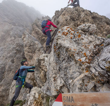 Via Ferrata Masare Tour di gruppo