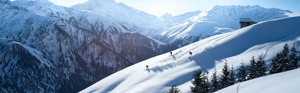 Sci alpinismo nelle Dolomiti