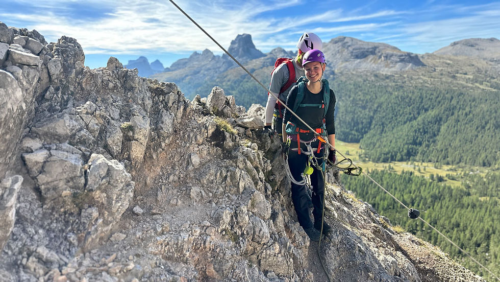 Klettersteig Col dei Bos mit Bergführer Cortina d'Ampezzo | Dolomagic
