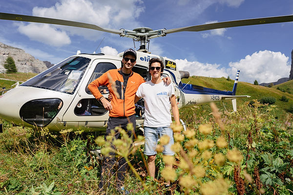 Premium helicopter tours in the Dolomites