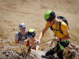 Klettersteigkurs in den Dolomiten