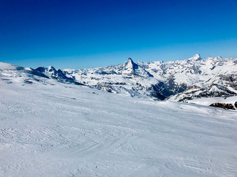 Wundervolle Aussicht bei der Skihochtour