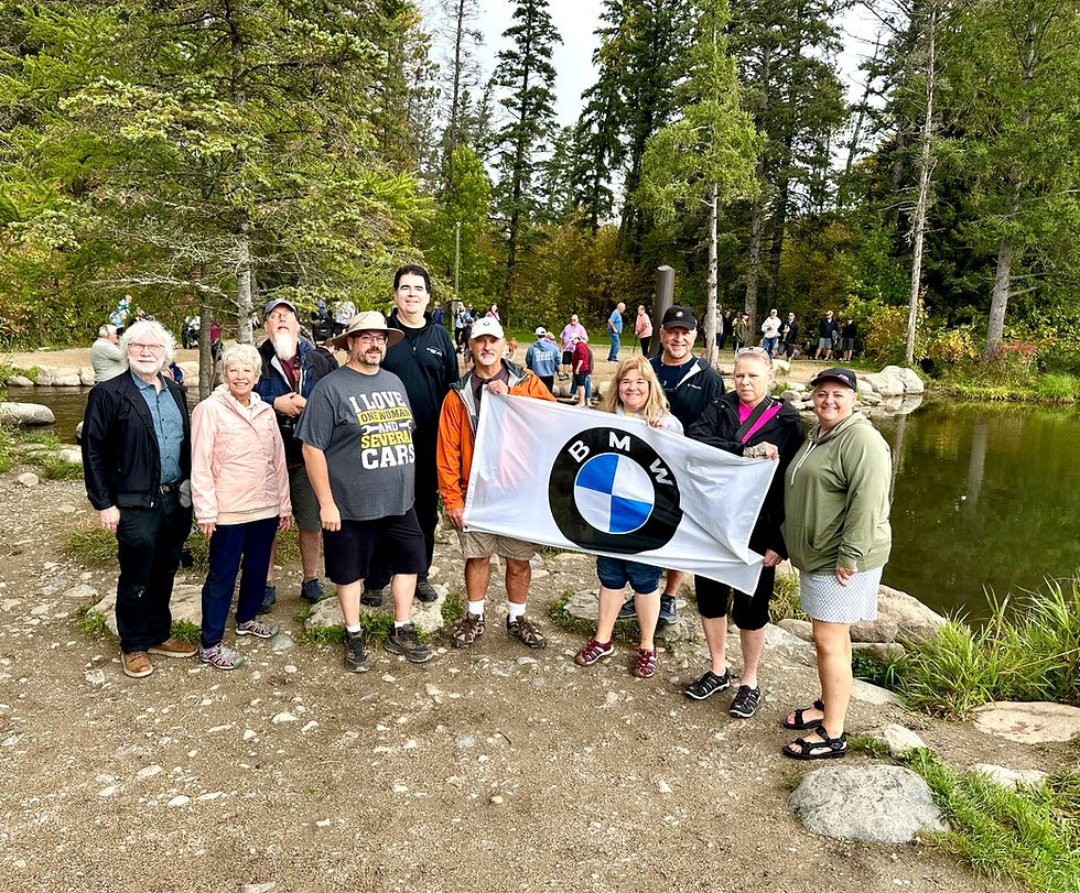 North Star BMW Members on one of the organization's events