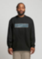 King Cuz Black Long Sleeves Shirt Front