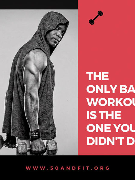 Workout  with King Cuz of 50andfit.org