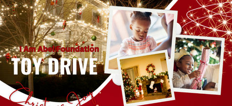 I Am Abel Foundation's Xmas Toy Drive for children of incarcerated parents Flyer Dec '25