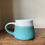 Thumbnail: Small turquoise coffee mug