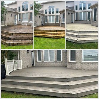 Heidelberg Deck restored using ESS Cape Cod Grey.