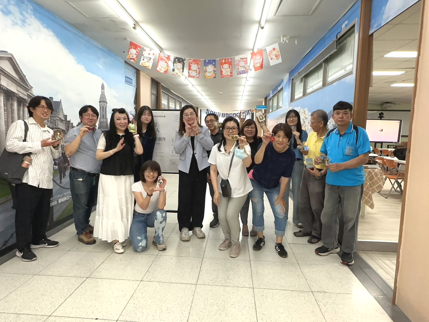 臺北城市科技大學教師研習合照