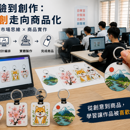 從體驗到創作:花蓮高商學生的AI文創再進化