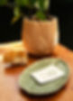 Citrine crystal, plant and Grounded healing business card, Grounded Healing Northern Beaches
