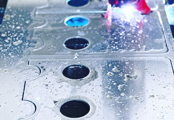 CUSTOM ALUMINUM FUEL TANK BAFFLES 