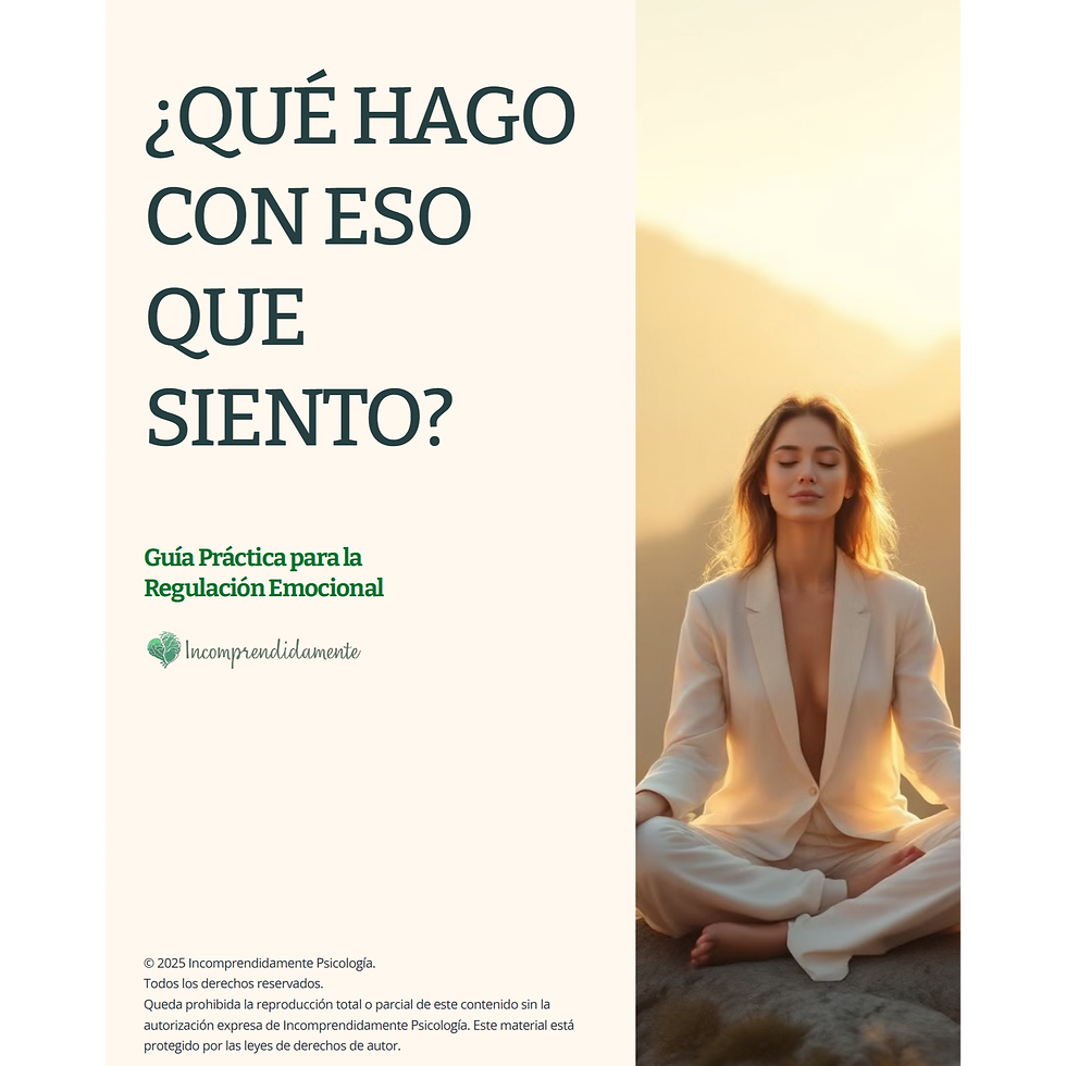 Regulación Emocional