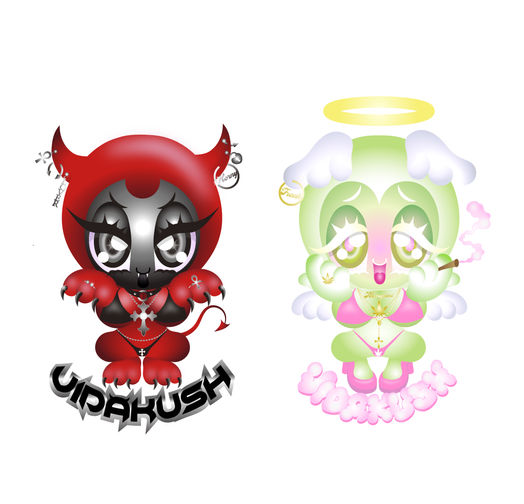 Sticker Design I made in 2025 For VIDAKUSH