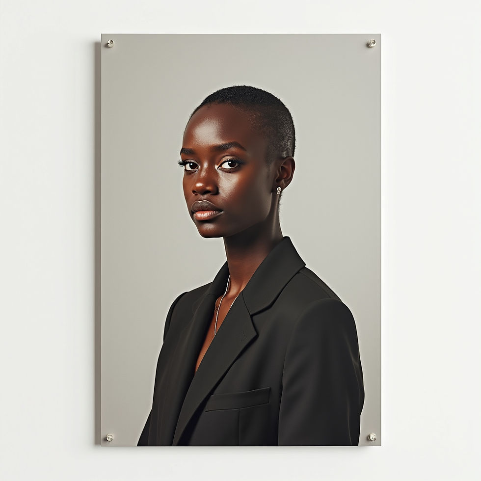 Metal Print Portrait