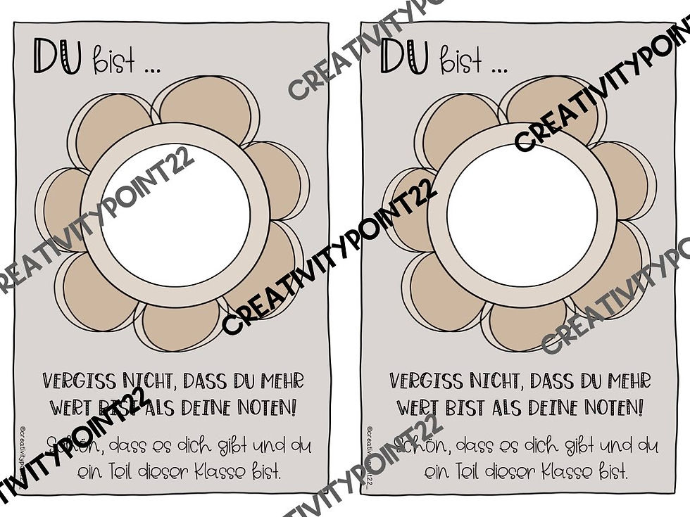 Miniaturbild: Zeugnisgeschenk - Blumenkarten