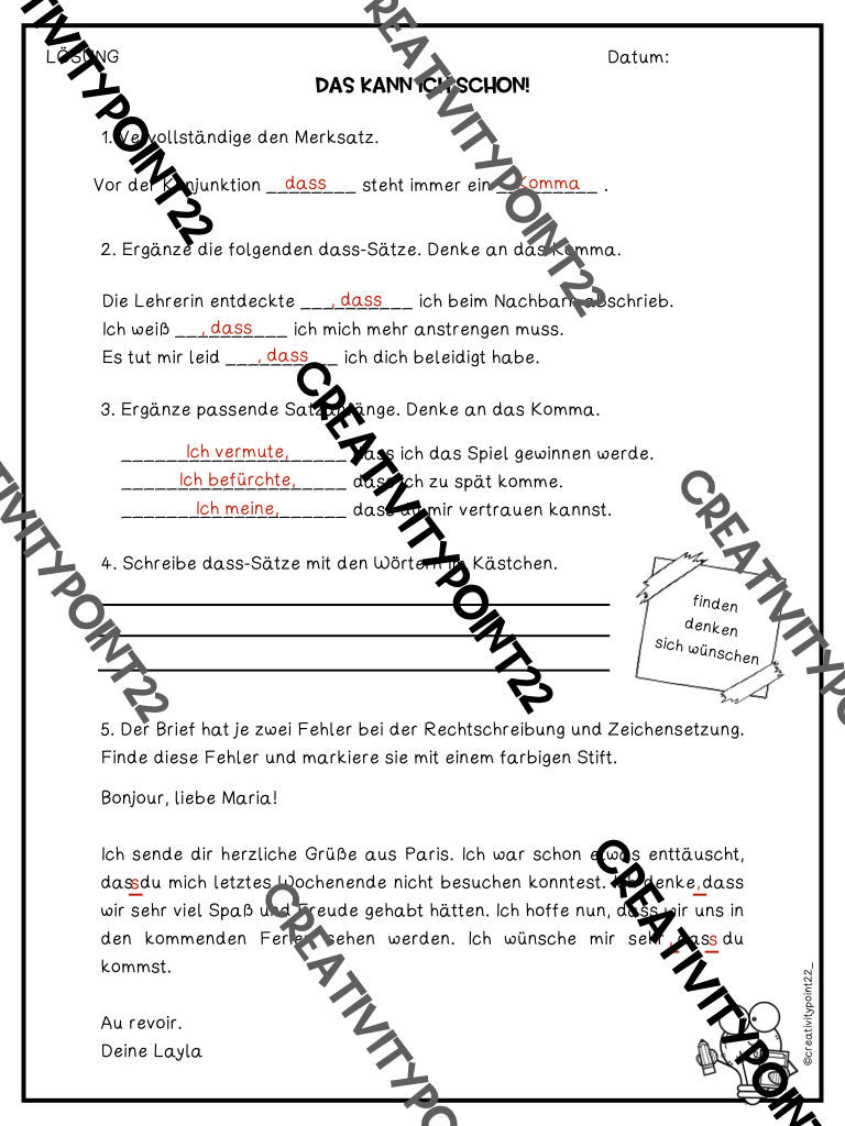 Miniaturbild: dass oder das (Grammatik)