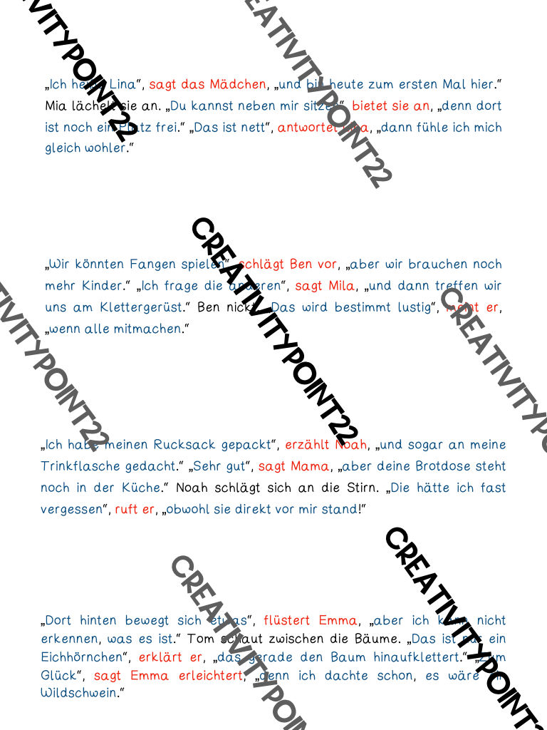 Miniaturbild: Abschreibkartei zur wörtlichen Rede