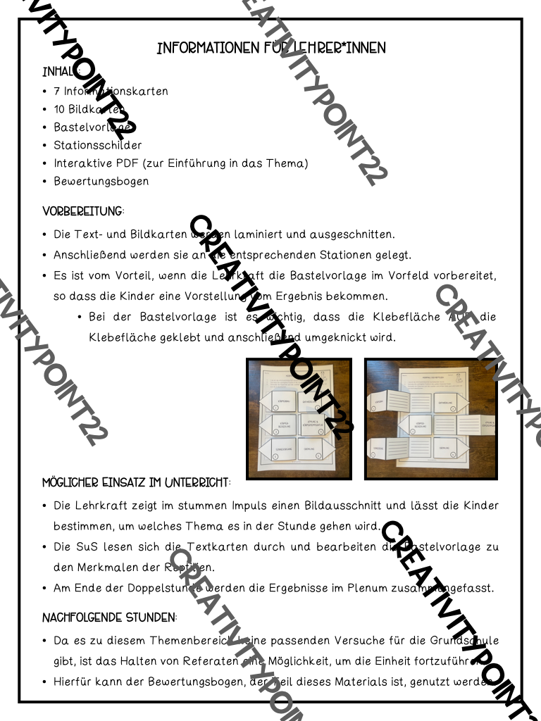 Miniaturbild: Merkmale der Reptilien (Materialpaket)