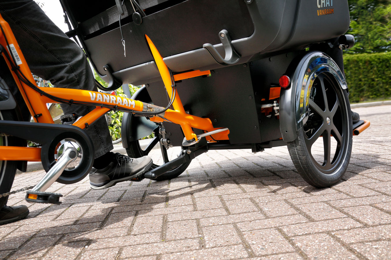 Pédale de commande du repose-pieds vanRaam Chat