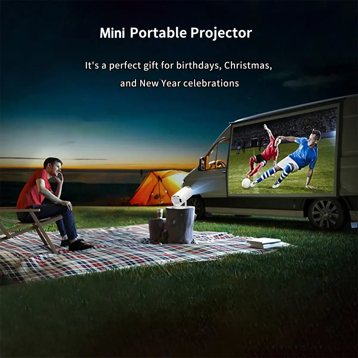 Mimi portable projector 4K smart tv