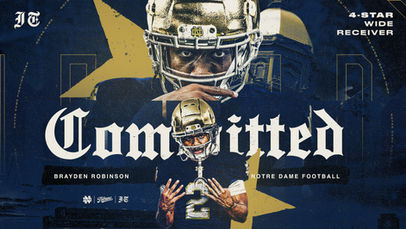 BREAKING: Notre Dame Lands Commitment From 4-Star WR Brayden Robinson
