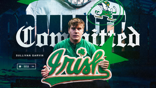 Sullivan "Sully" Garvin Commits To Notre Dame