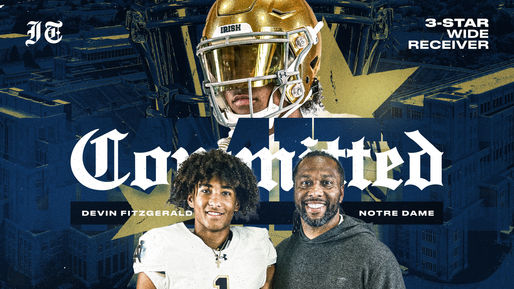 BREAKING: C/O 2026 WR Devin Fitzgerald Commits To Notre Dame