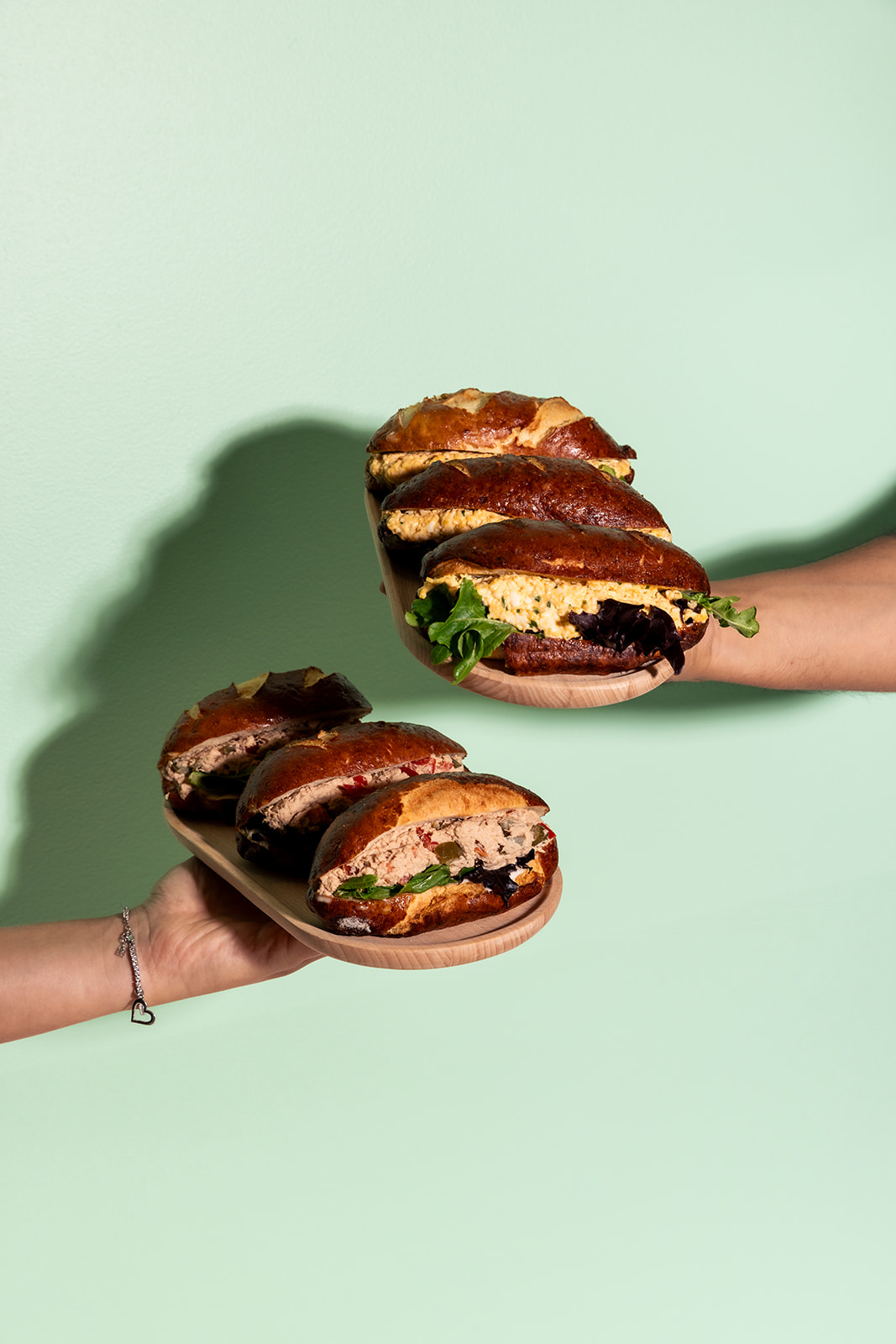 Arranged Food and Objects