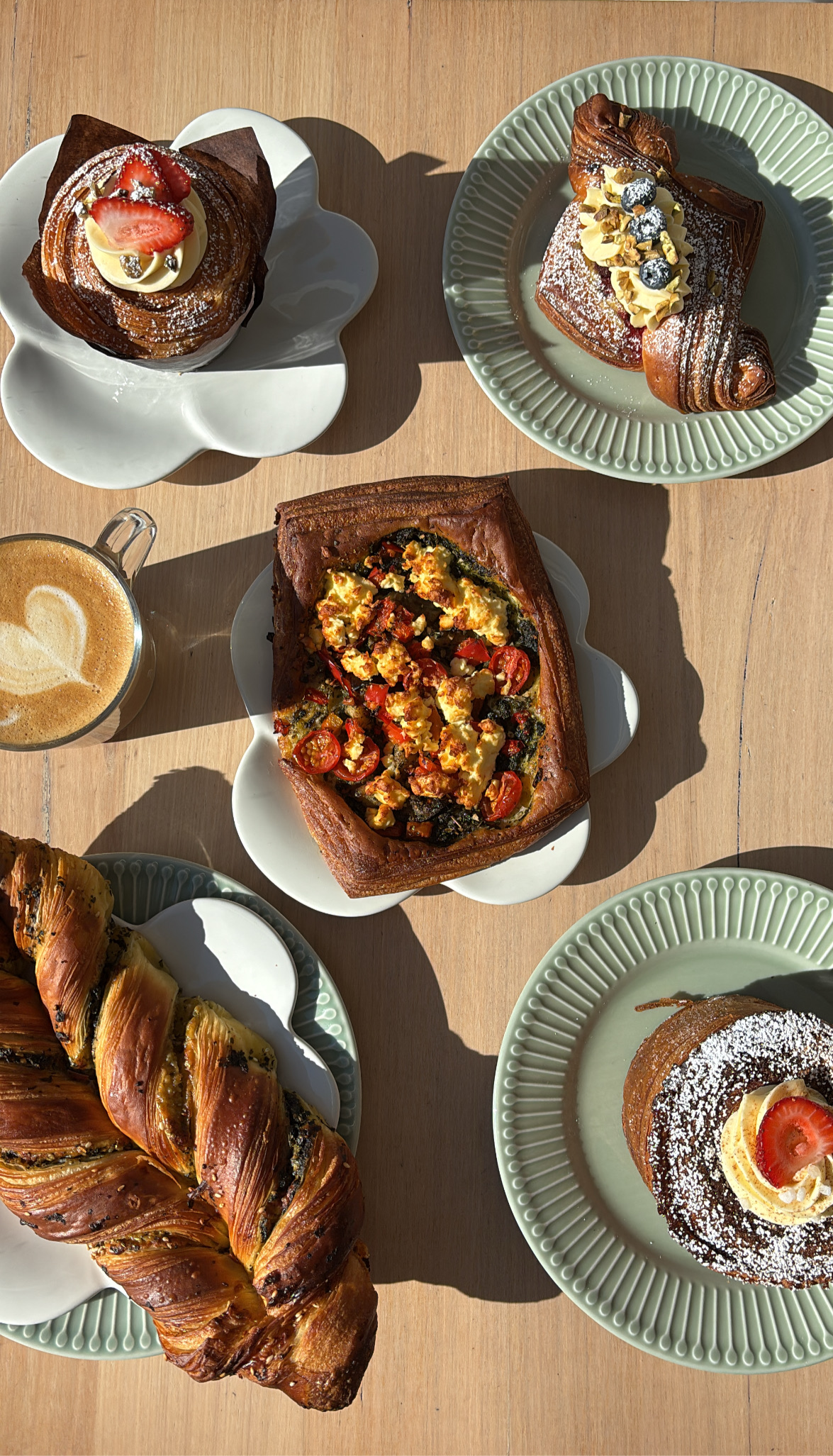 Arranged Food and Objects