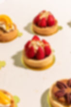 Vanilla Raspberry- Strawberry tart