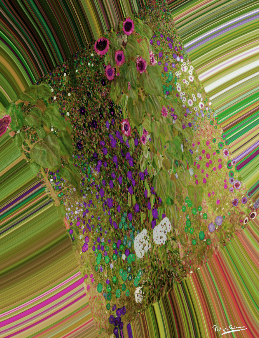 Spiral of Sleep – After Klimt