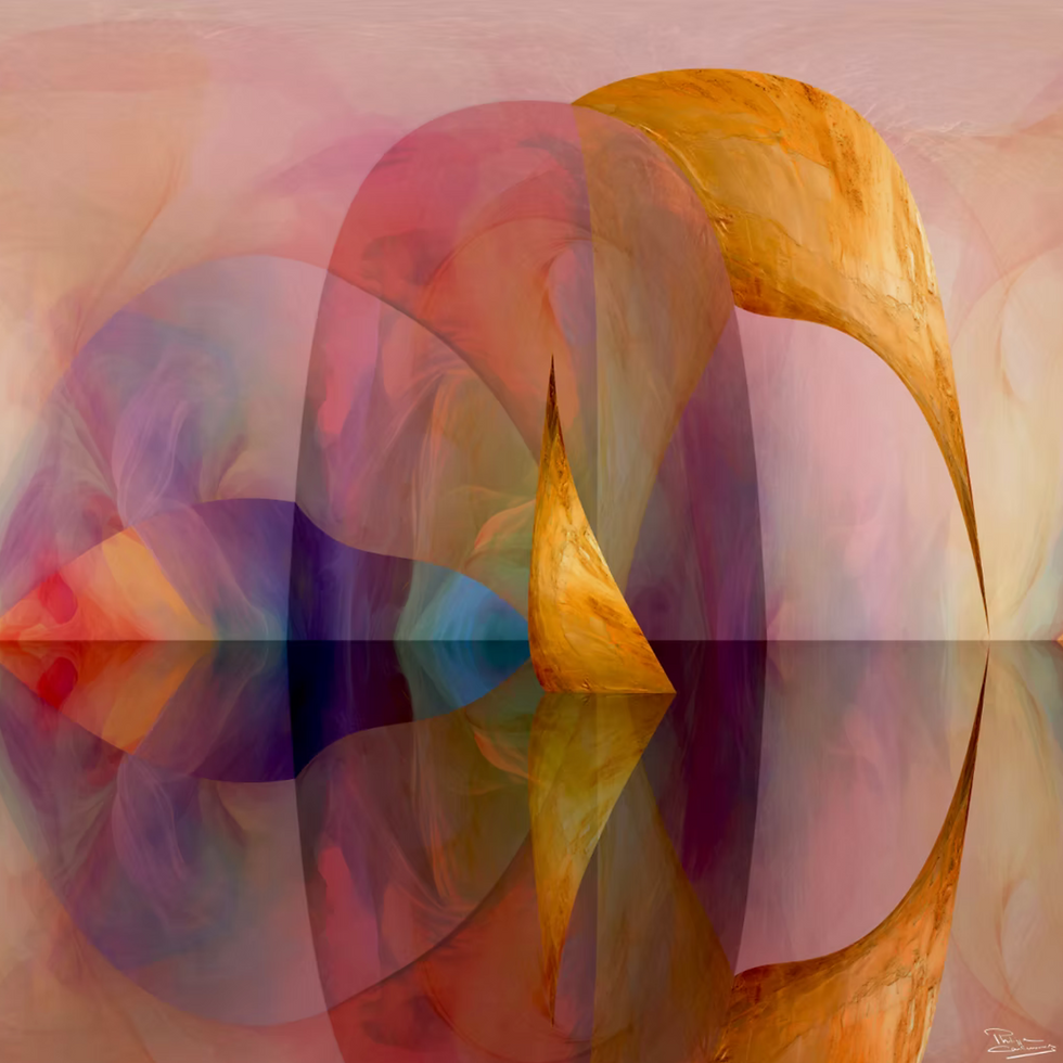 Spiral of Sleep – After Klimt