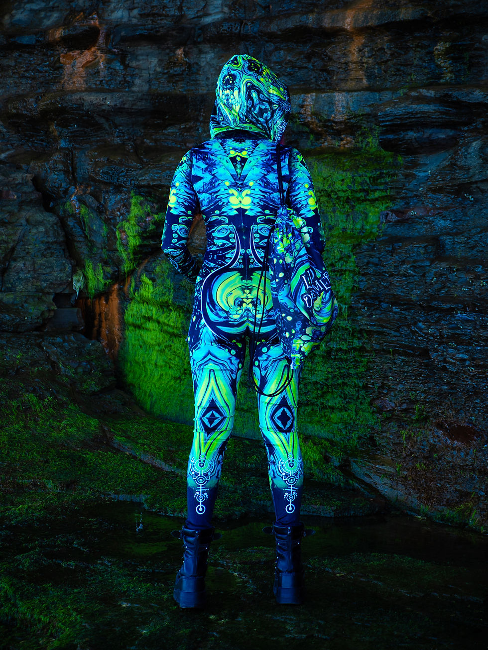 Thumbnail: Lucid Dreamer - Velvet Hooded Bodysuit