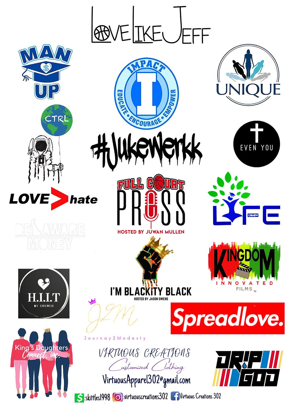Thumbnail: Impact DE JLA Scholarship Tee