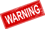 Warning sign - Crypto Wingman
