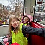 Cosmopolitan Kids pre-k students on Seattle monorail