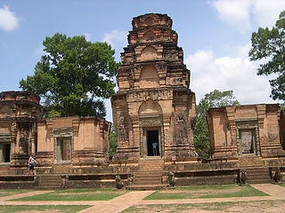 The Hindu temple complex