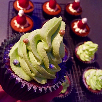 christmas cupcakes