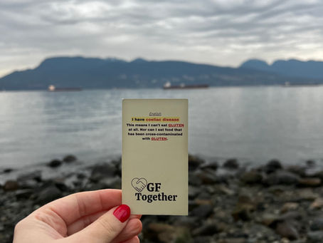 coeliac disease translation card