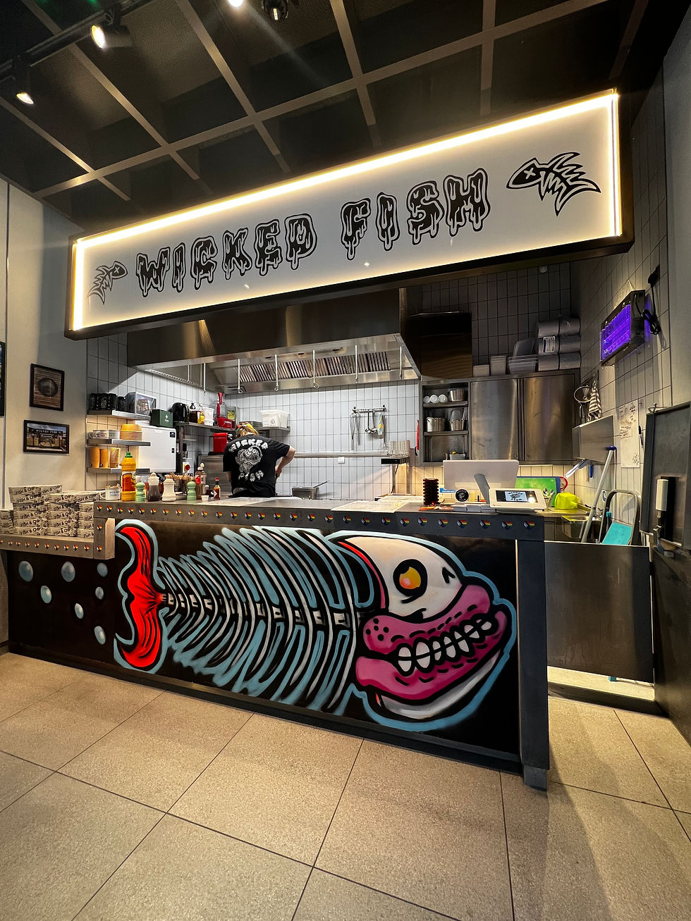 gluten free fish and chips, wicked fish london