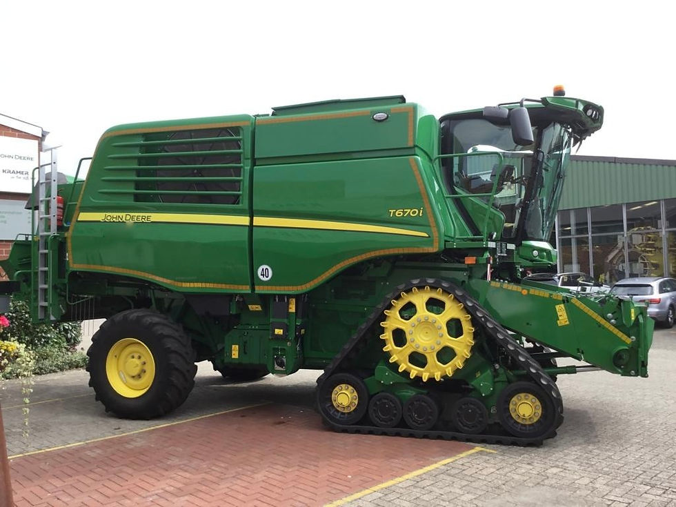 Miniatura: John Deere T670 4x4